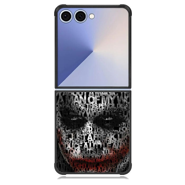 Joker Typography Quotes Samsung Galaxy Z Flip 7 Case DC0946