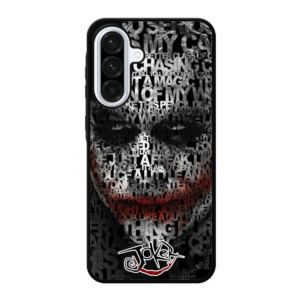 Joker Typography Quotes 1st Samsung Galaxy A56 Case DC2985