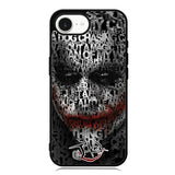 Joker Typography Quotes iPhone 16e Case DC0946