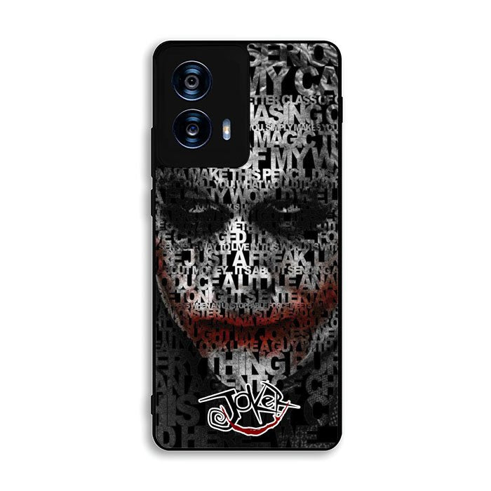 Joker Typography Quotes 1st Motorola Moto G Power 5G 2024 Case DC2985