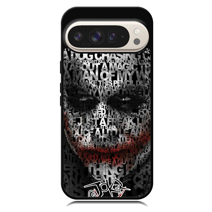 Joker Typography Quotes Google Pixel 10 Pro XL Case DC0946