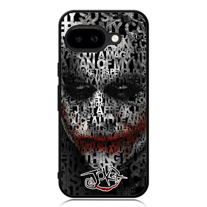Joker Typography Quotes Google Pixel 9A Case DC0946