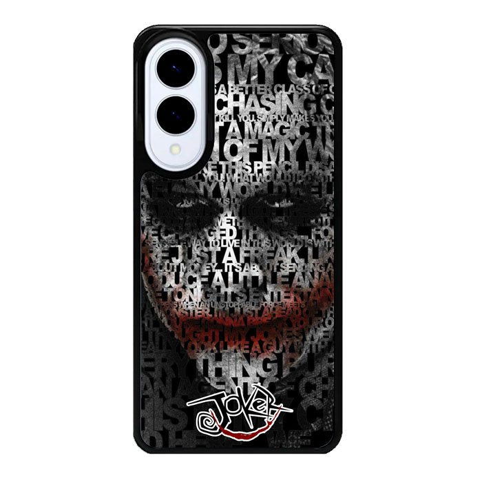 Joker Typography Quotes Samsung Galaxy S25 Edge DC0946