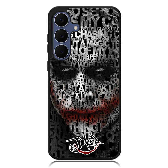 Joker Typography Quotes Samsung Galaxy S25 FE DC0946