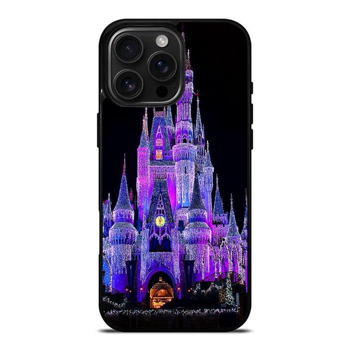 Disney Castle Night Lights iPhone 16 Pro Max Case DC0520