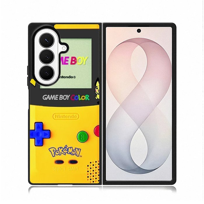 Game Boy Pokemon Pikachu Samsung Galaxy Z Fold 8 Ultra Case DC0673