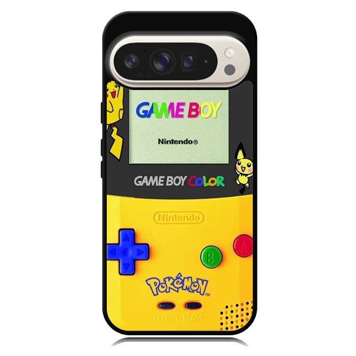 Game Boy Pokemon Pikachu Google Pixel 10 | Google Pixel 10 Pro Case DC0673