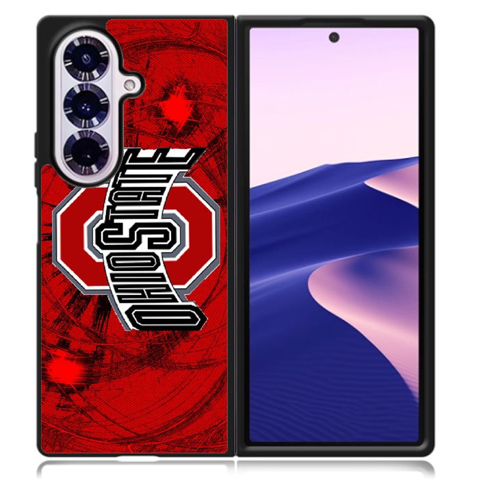 Ohio State Buckeyes Football Samsung Galaxy Z Fold 7 Case DC1329