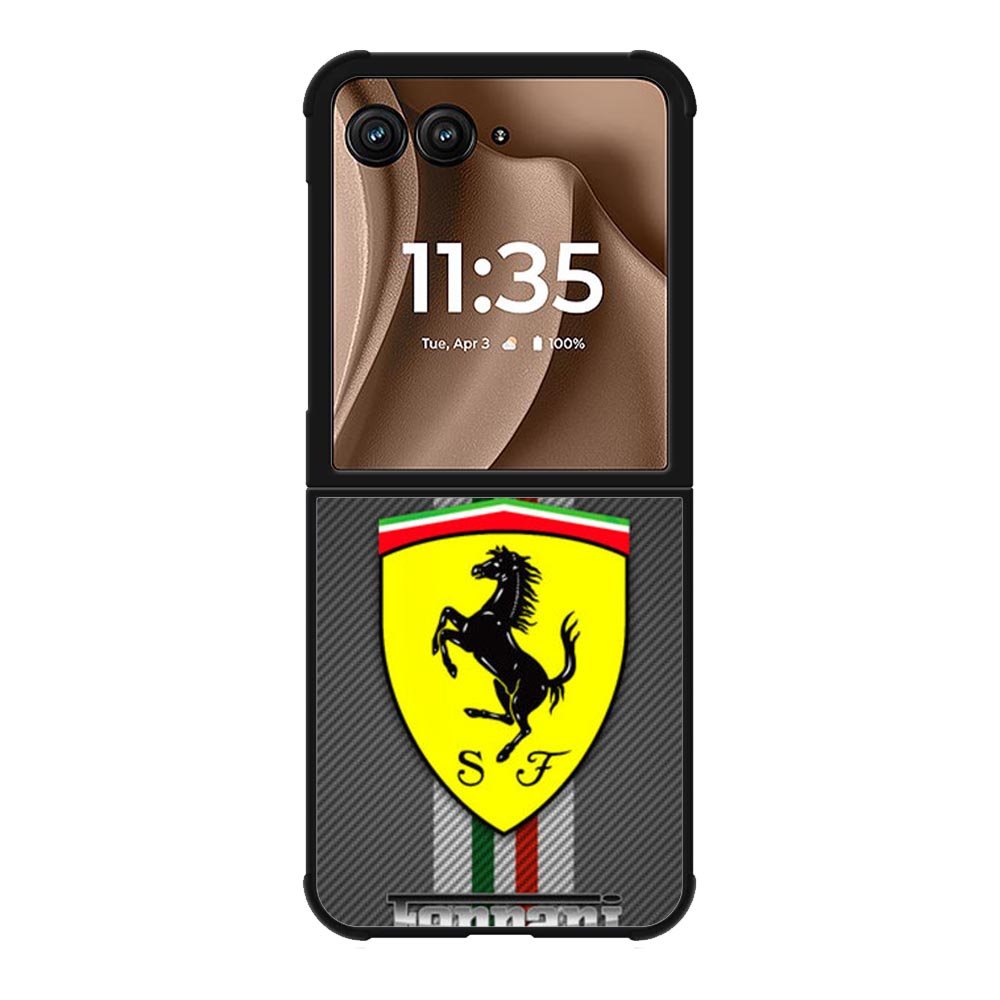 Ferrari Logo 1st Motorola Moto RAZR Plus 2025 Case