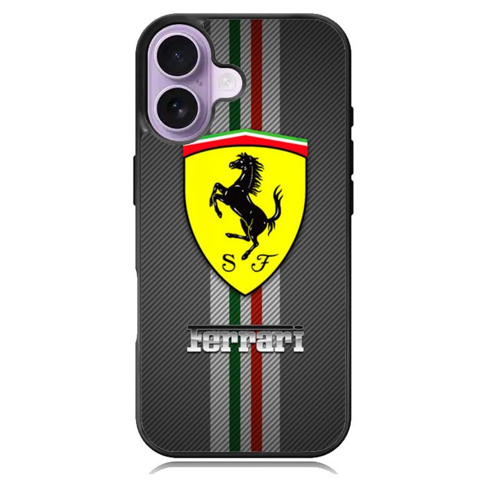 Ferrari Logo iPhone 16 Plus Case DC0634