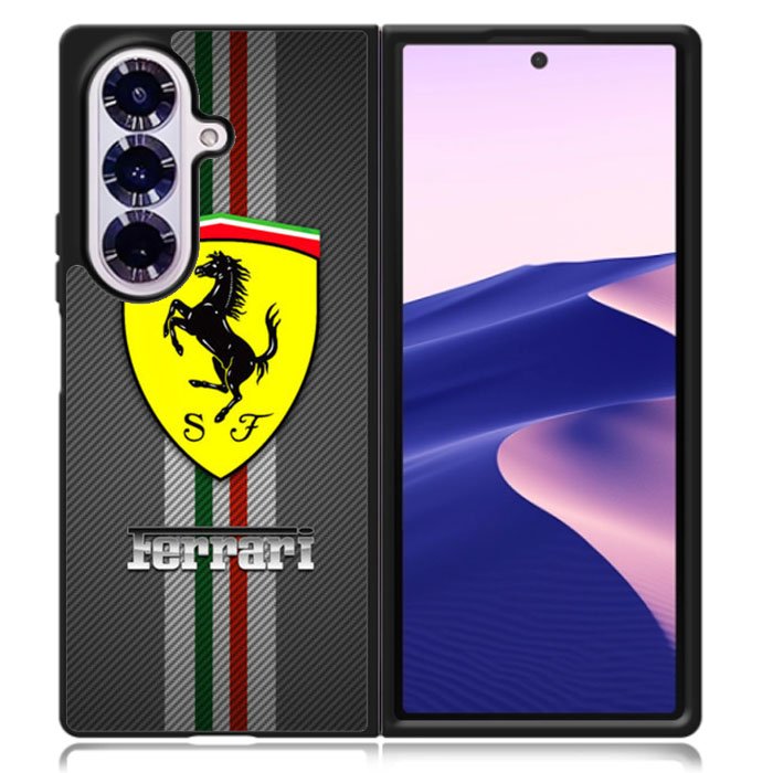 Ferrari Logo Samsung Galaxy Z Fold 7 Case DC0634