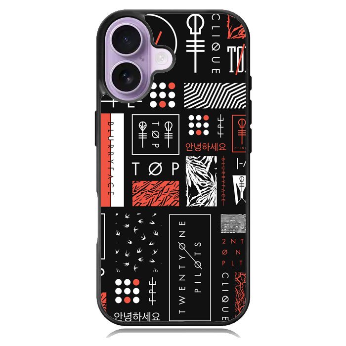Twenty One Pilots Album Case iPhone 16 Plus Case DC1909