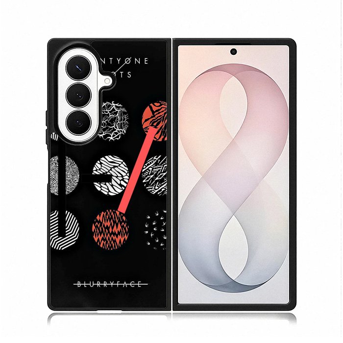 Twenty One Pilots Blurryface Case Samsung Galaxy Z Fold 8 Ultra Case DC1910