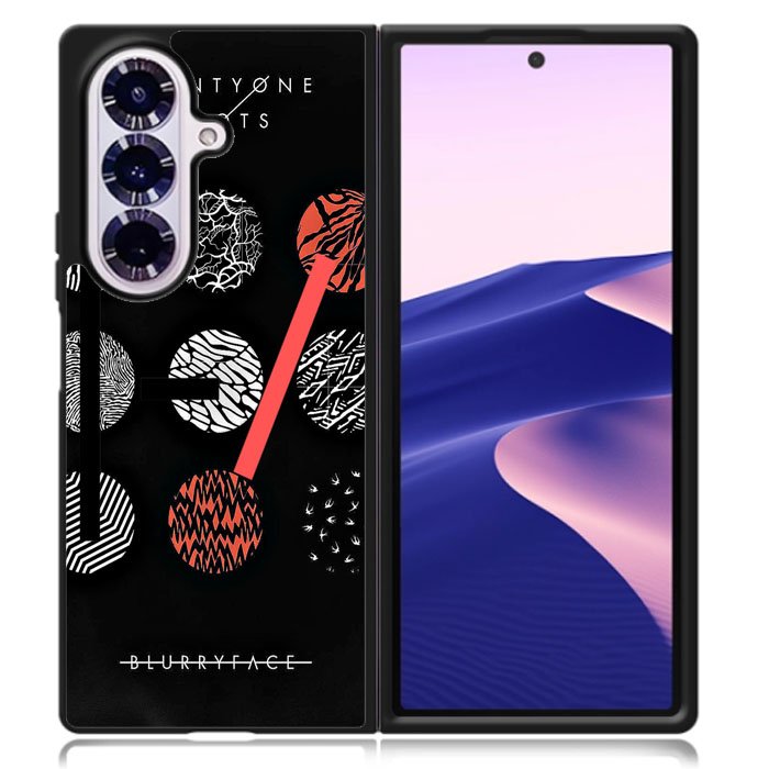 Twenty One Pilots Blurryface Case Samsung Galaxy Z Fold 7 Case DC1910