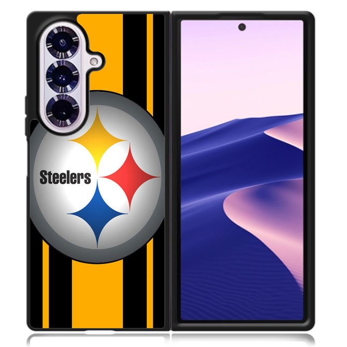 Pittsburgh Steelers Logo Case Samsung Galaxy Z Fold 7 Case DC1458