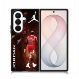 Michael Jordan Wallpaper Case Samsung Galaxy Z Fold 8 Ultra Case DC1144