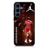 Michael Jordan Wallpaper Case Samsung Galaxy S25 Case DC1144
