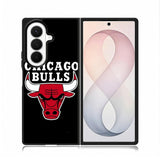 Chicago Bulls Logo Case Samsung Galaxy Z Fold 8 Ultra Case DC0322
