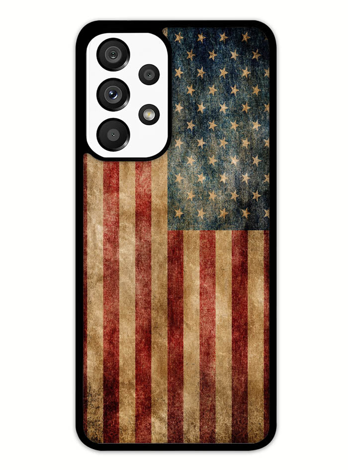 Vintage American Flag Samsung Galaxy A53 5G Case