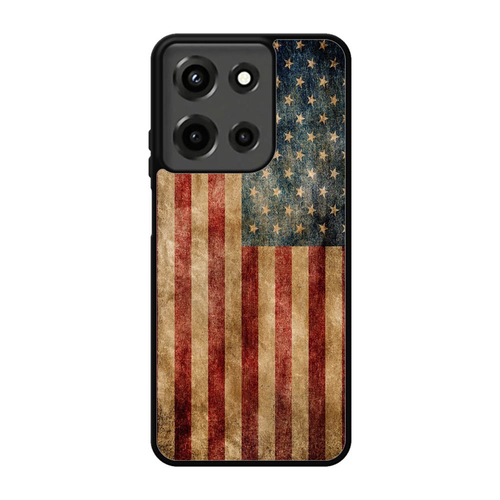 Vintage American Flag Motorola Moto G 5G 2025 Case DC6906