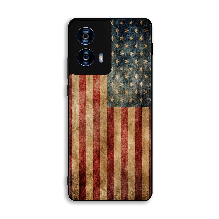 Vintage American Flag Motorola Moto G Power 5G 2024 Case DC6906