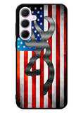 Camo American Flag 1st Samsung Galaxy A35 5G Case