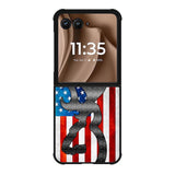 Camo American Flag 1st Motorola Moto RAZR Plus 2025 Case