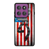 Camo American Flag 1st Motorola Moto Edge 60 Pro Case