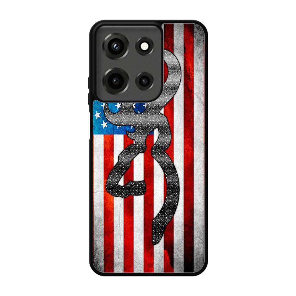 Camo American Flag 1st Motorola Moto G 5G 2025 Case DC7922