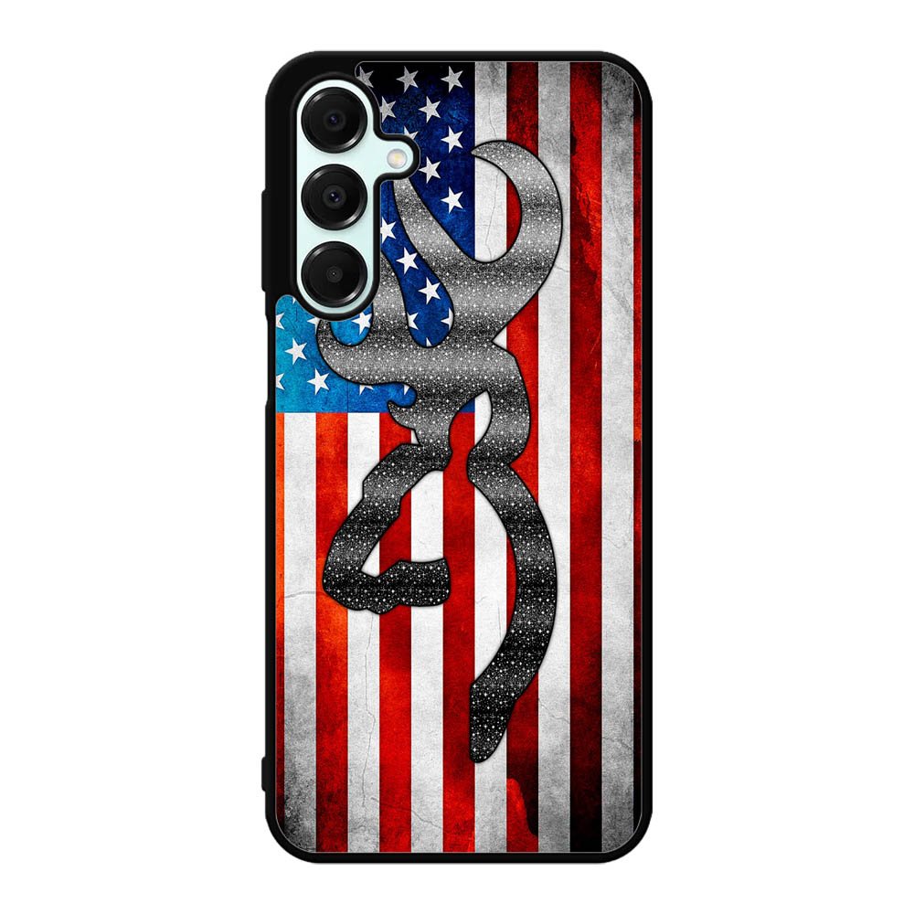 Camo American Flag 1st Samsung Galaxy A16 Case DC3437
