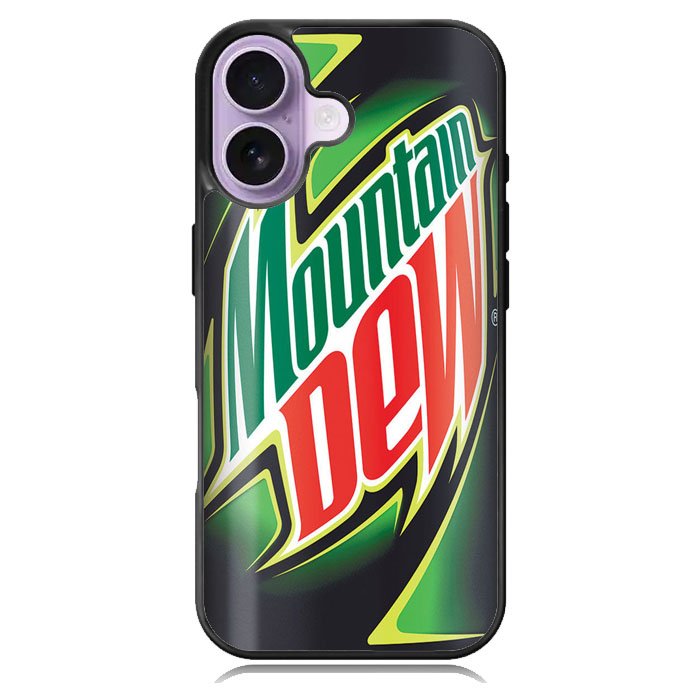 Funny Mountain Dew iPhone 16 Case DC0667