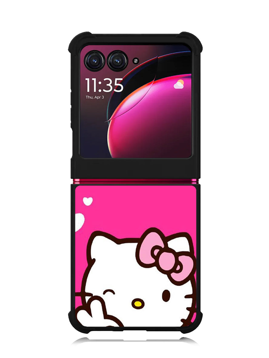 Hello Kitty Girl Motorola Moto Razr Plus 2023 , Moto Razr+ 2023 Case