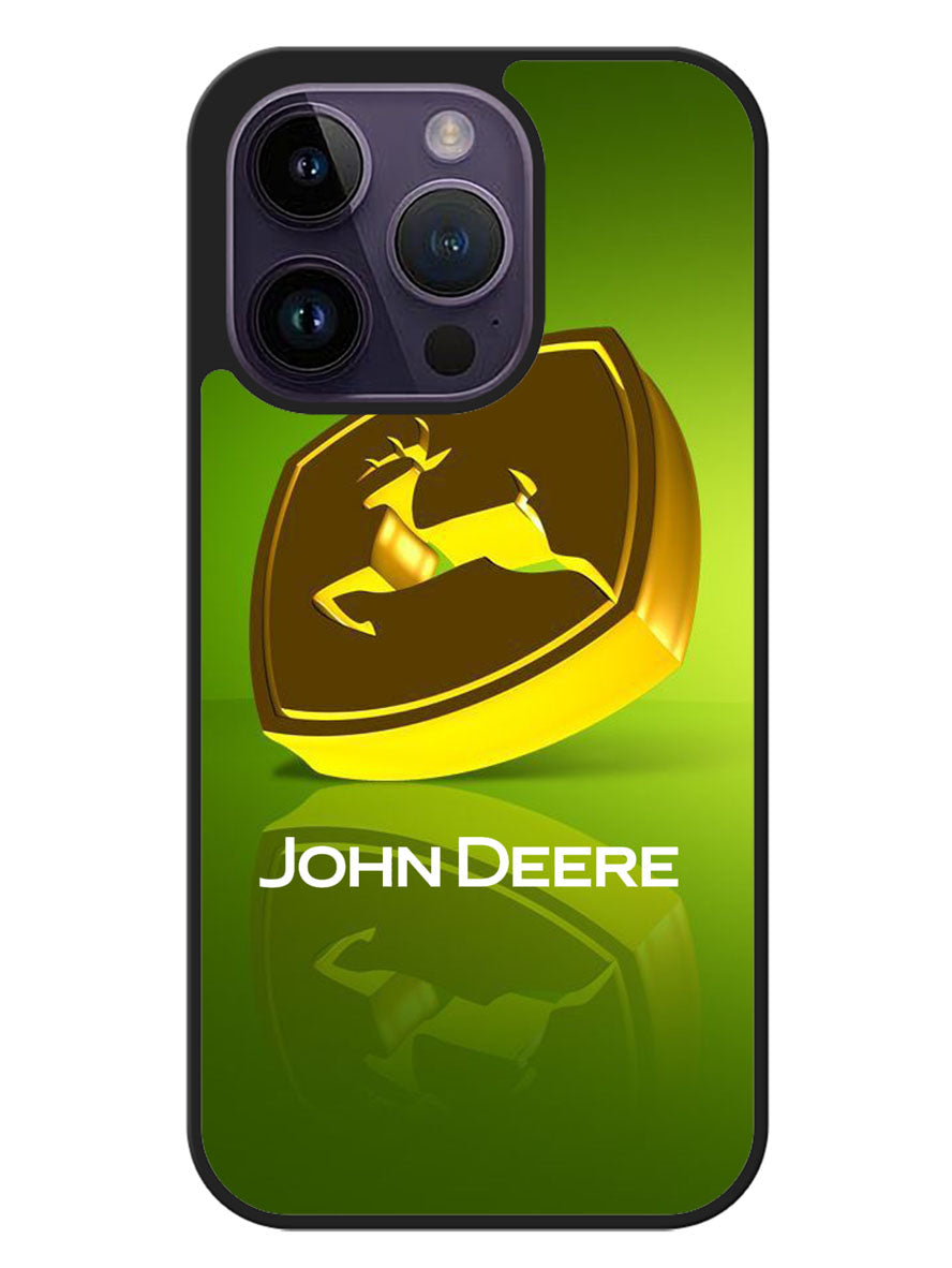John Deere Logo 2nd iPhone 14 Pro Max Case