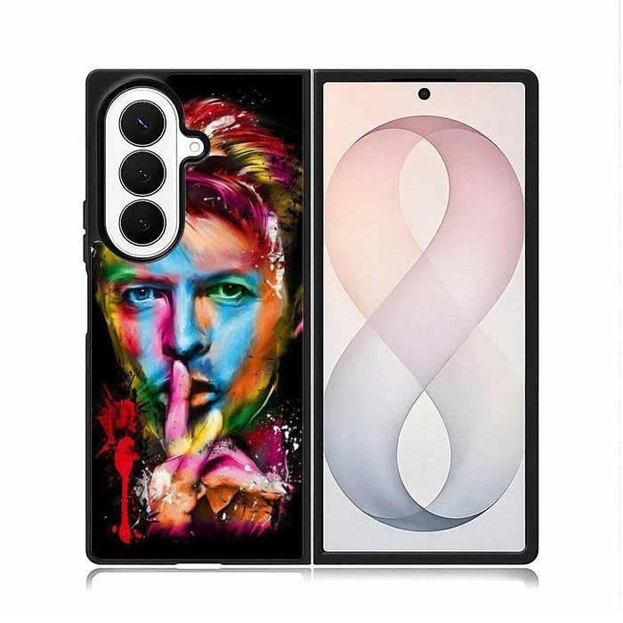 David Bowie 1st Samsung Galaxy Z Fold 8 Ultra Case