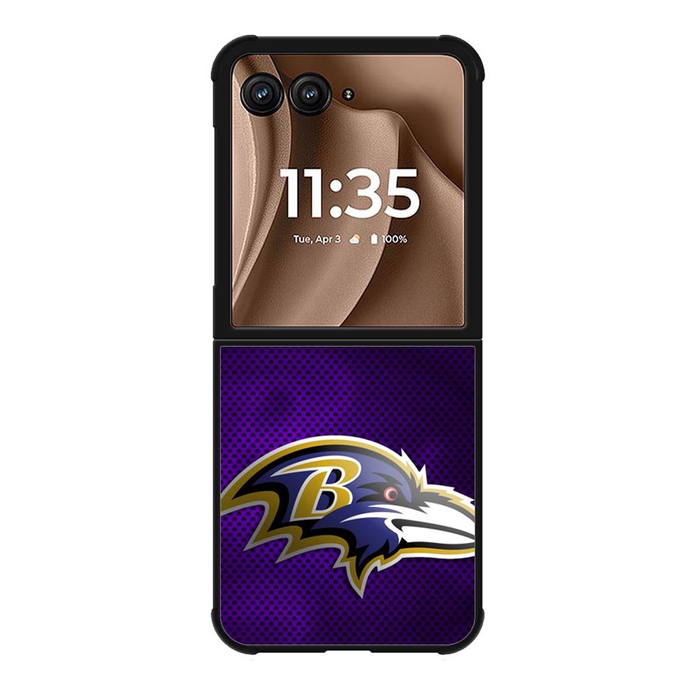 Baltimore Ravens Logo 1st Motorola Moto RAZR Plus 2025 Case