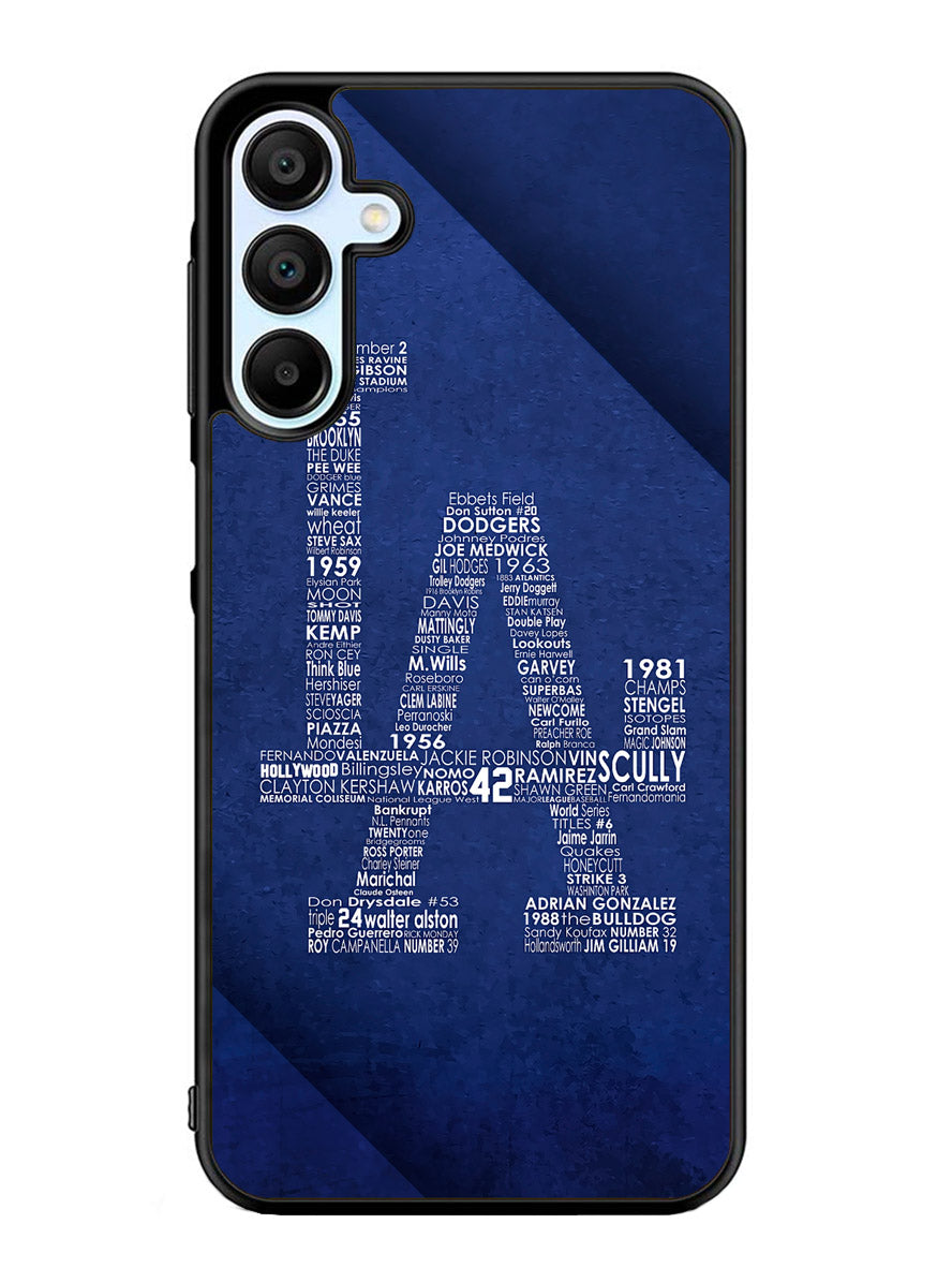 Los Angeles Dodgers LA Samsung Galaxy A25 5G Case