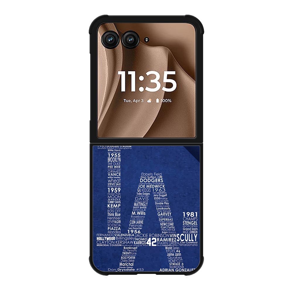 Los Angeles Dodgers LA Motorola Moto RAZR Plus 2025 Case
