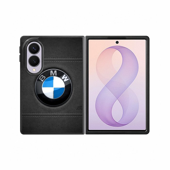 BMW Leather Logo Samsung Galaxy Z Fold 8 Case DC0208