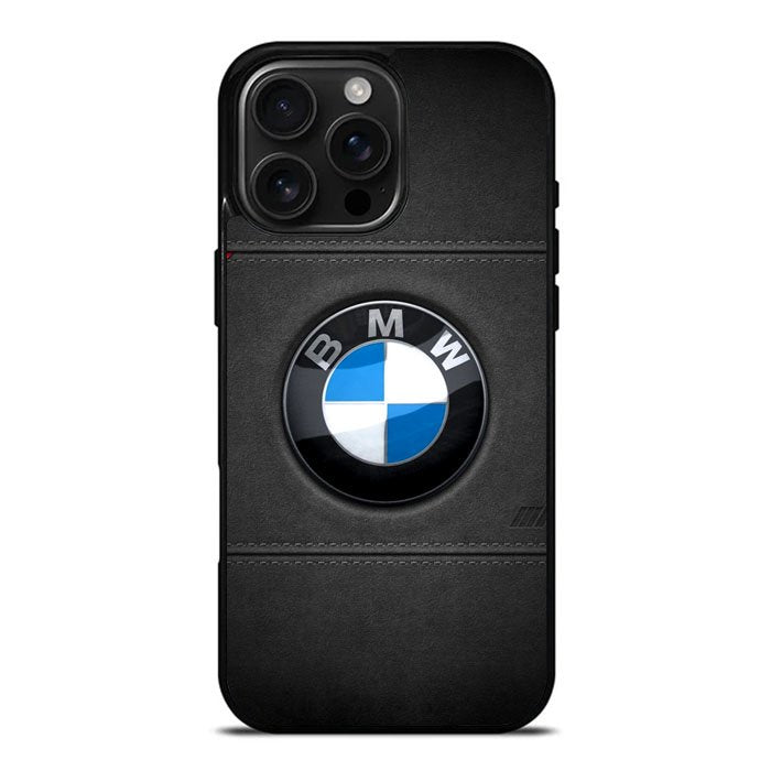 BMW Leather Logo iPhone 16 Pro Case DC0208