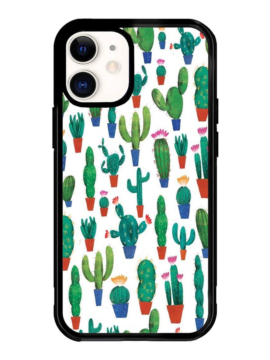 New Cactus Pattern iPhone 12 Mini Case