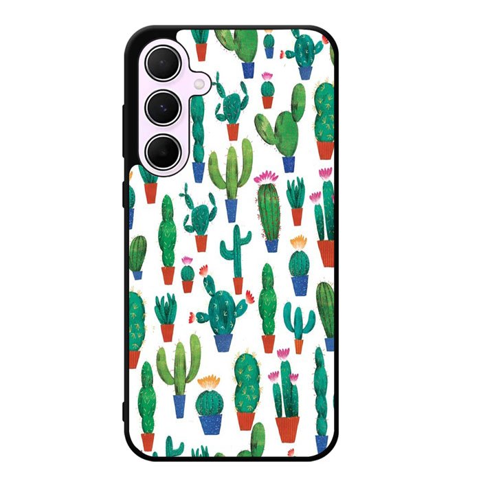 New Cactus Pattern Samsung Galaxy A35 5G Case DC1240