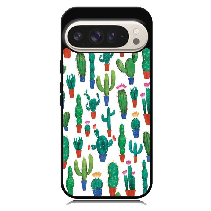 New Cactus Pattern Google Pixel 10 Pro XL Case DC1240