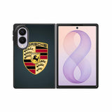 Porsche Logo Wallpaper Samsung Galaxy Z Fold 8 Case