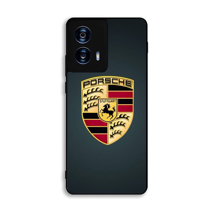 Porsche Logo Wallpaper Motorola Moto G Power 5G 2024 Case DC1737
