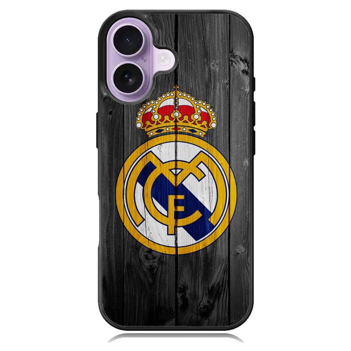 Real Madrid Logo Case iPhone 16 Case DC1556