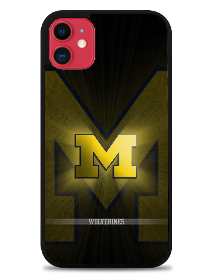 michigan wolverines Logo iPhone 11 Case