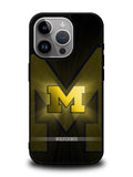 michigan wolverines Logo iPhone 15 Pro Case