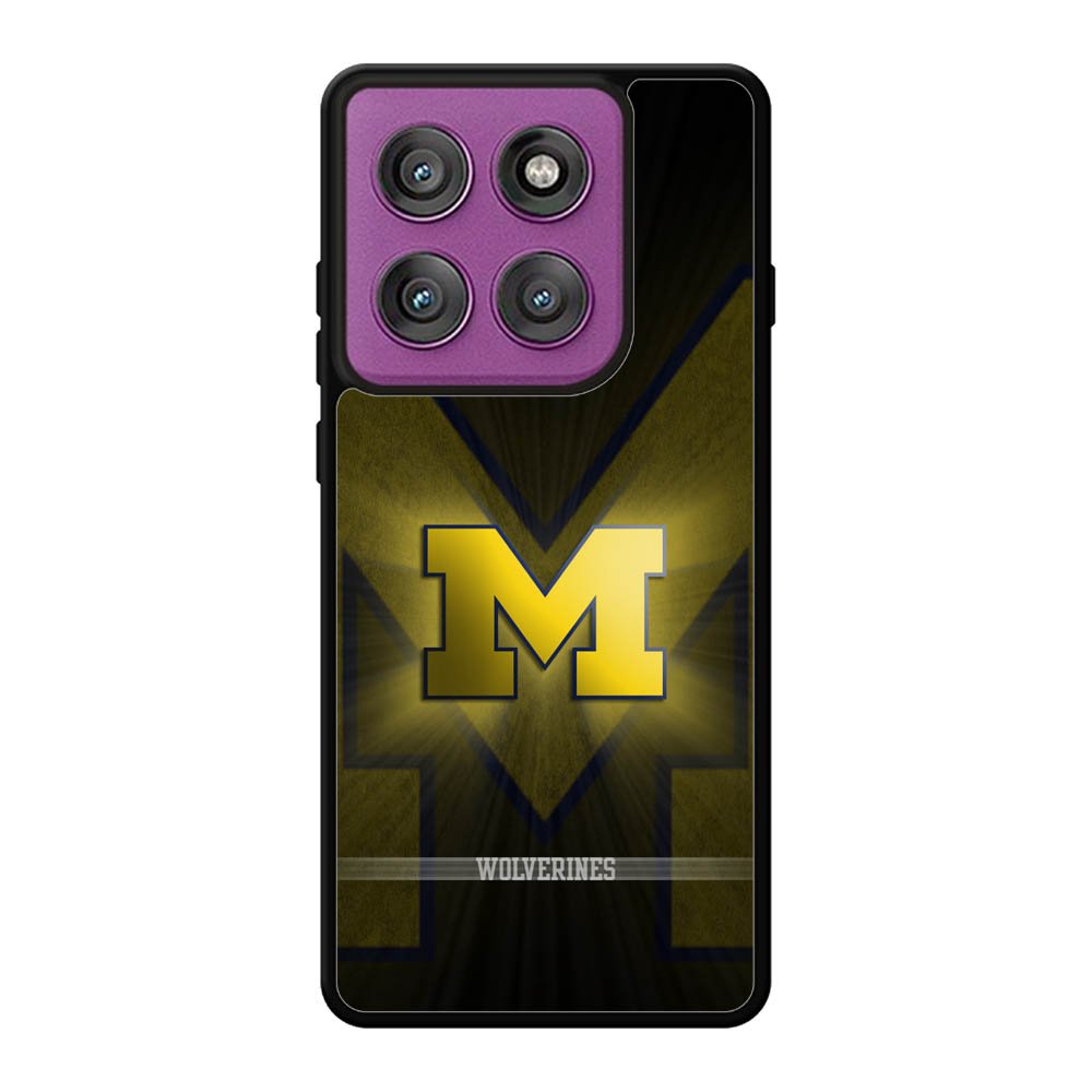 michigan wolverines Logo Motorola Moto Edge 60 Pro Case