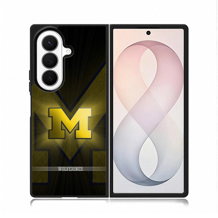 michigan wolverines Logo Samsung Galaxy Z Fold 8 Ultra Case