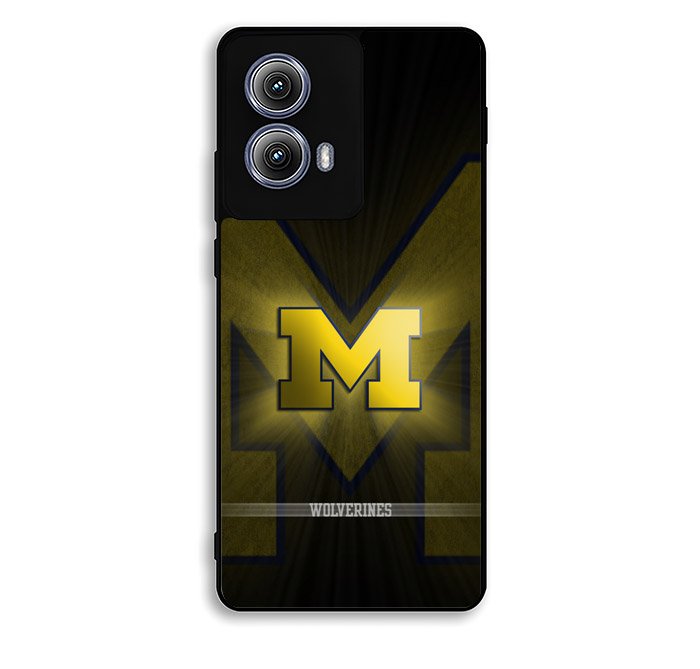 michigan wolverines Logo Motorola Moto Edge 2024 Case DC1298